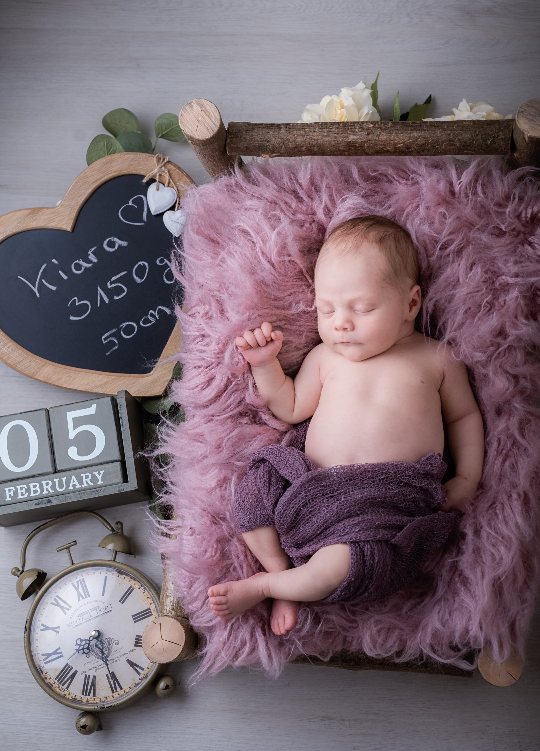 Neugeborenen Shooting, Baby Fotos