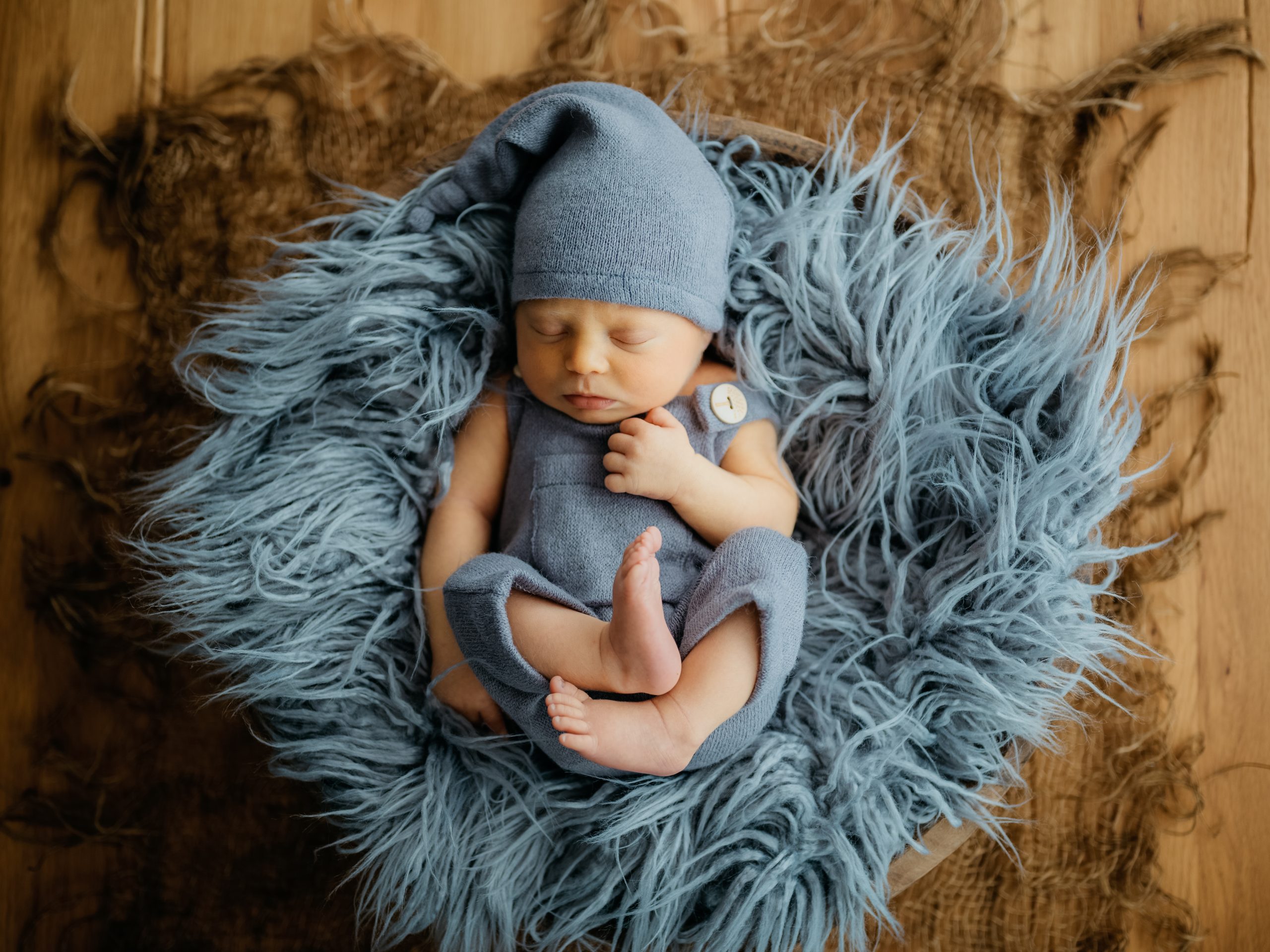 Neugeborenen Shooting, Baby Fotos
